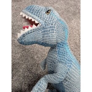 Jurassic‎ World Park Blue T-Rex Velociraptor Dinosaur 17" Plush Stuffed Animal